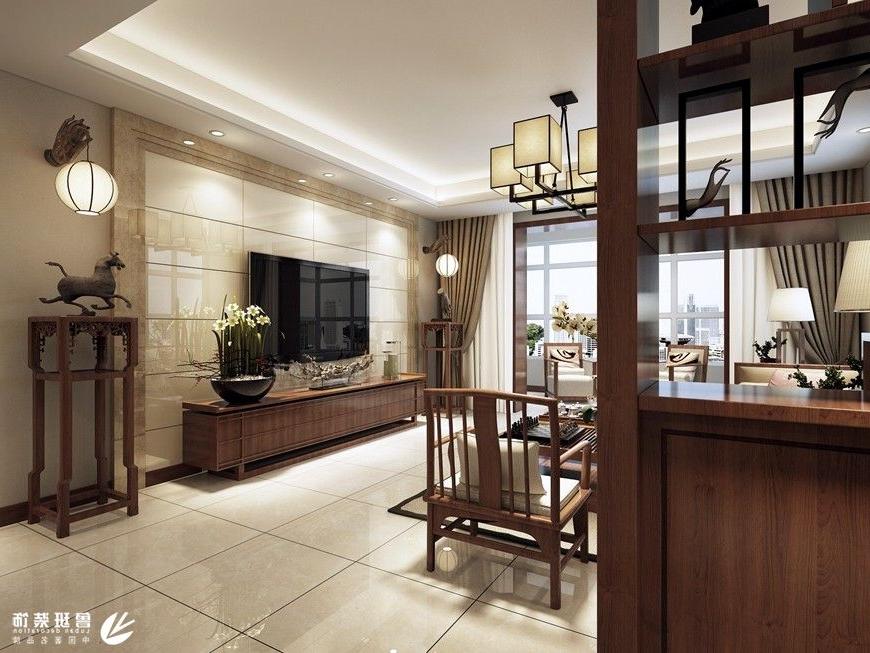 紫薇永和坊,新中式风格,客厅