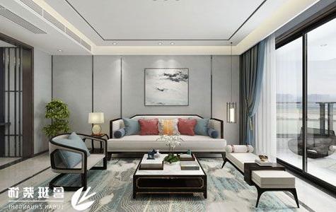 金科世界城三居室124平米新中式风格效果图-威尼斯真人官方装饰设计师李娜主笔