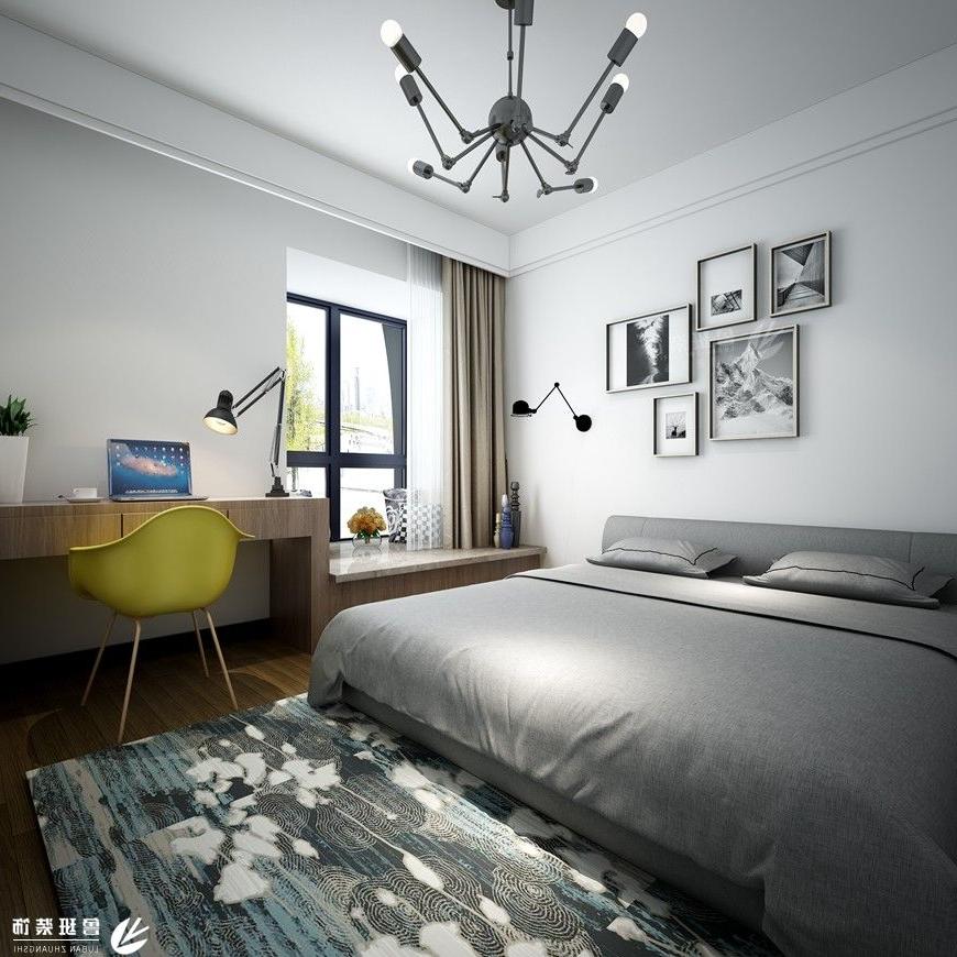 雅居乐铂琅峯三居室143平米现代风格效果图次卧设计